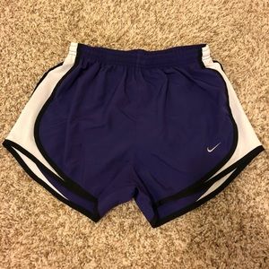 Purple Nike Running Shorts